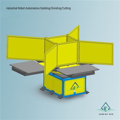 Rotacijski enoosni pozicioner s štirimi postajami