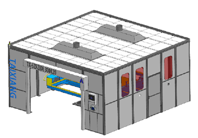 Triosna rotacijska kompaktna delovna postaja z dvema postajama